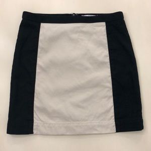 LOFT Colorblock Shift Skirt